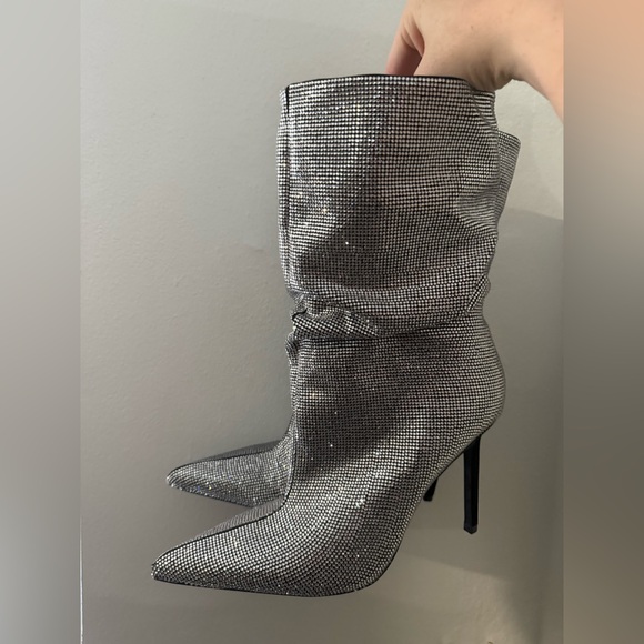 ❤️‍🔥❤️‍🔥Zara sparkly high heel ankle boots ❤️‍🔥❤️‍🔥 - Picture 9 of 12
